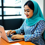 청소년지도사 직무에서의 피드백 관리 - Professional Businesswoman**

"A Malaysian businesswoman in a modest baju kurung (traditional Malay ...